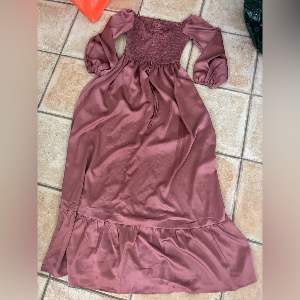 Pink blush boutique Elegant Mauve Long Dress
